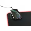 Deltaco GAM-092 - melns - vienkrāsains - neoprēns - USB - spēļu peles paliktnis