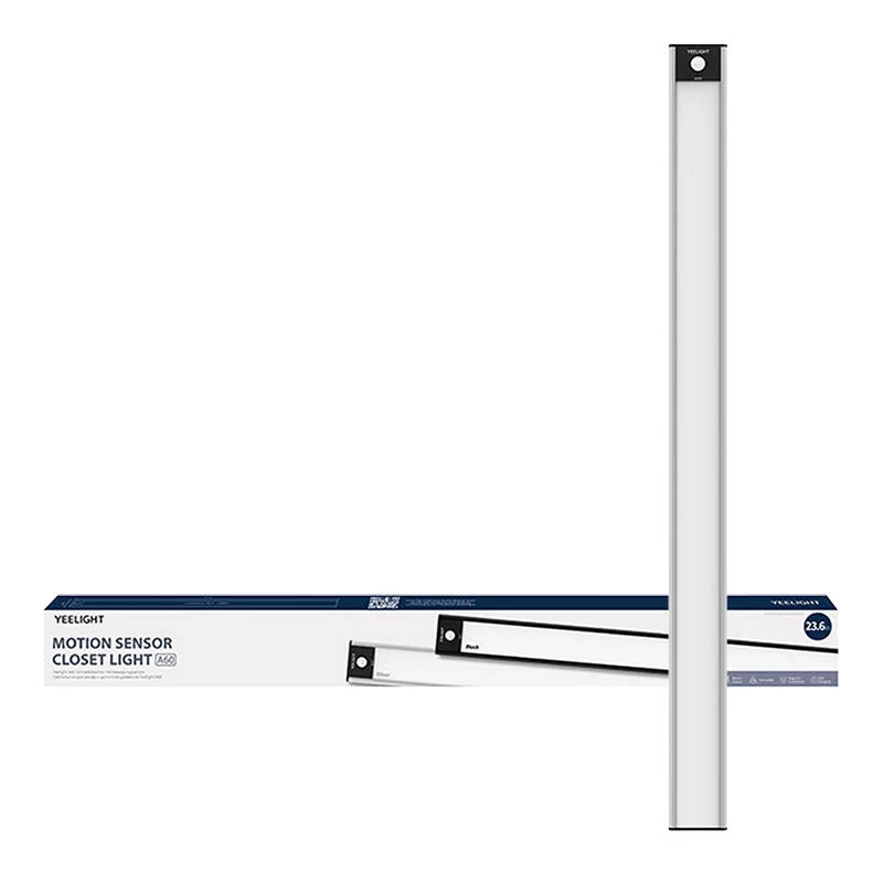 Yeelight skapja gaisma YLCG006 LED kustības sensors drēbju skapja gaisma 60 cm 2700K (sudrabs)