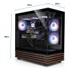 FTW A-Line LCS 5060Ti D5, Gaming-PC melns/caurspīdīgs, Windows 11 Home
