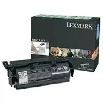 Lexmark Toneris X651A11E - Melns - Tilpums: 7 000 lpp. (X651A11E)
