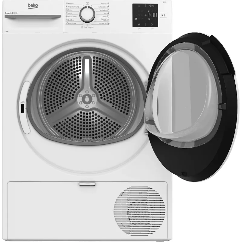 BEKO žāvētājs BM3T372E0W, 7 kg, energoefektivitātes klase E, dziļums 54,5 cm