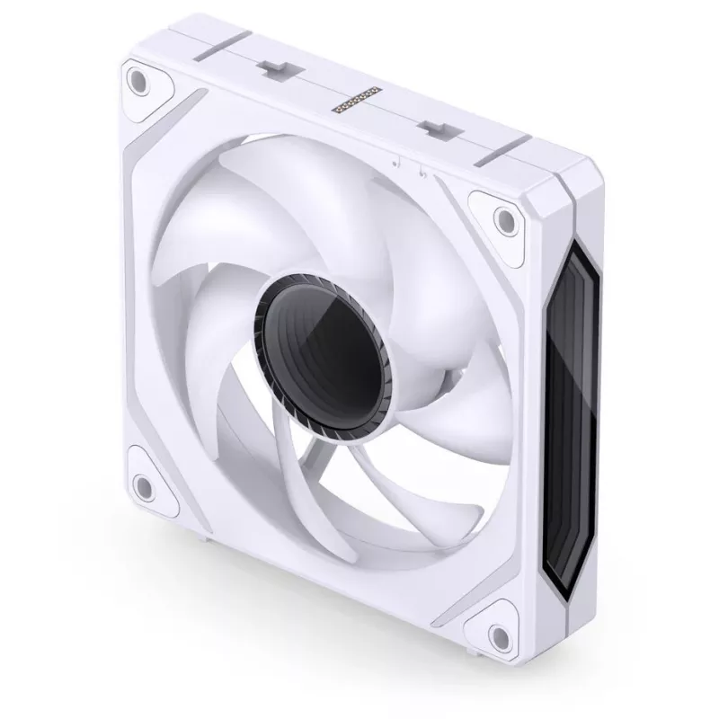 Dzesēšanas ventilators Jonsbo ZL-120W PWM ARGB 120mm Balts — 120 mm, PWM, ARGB