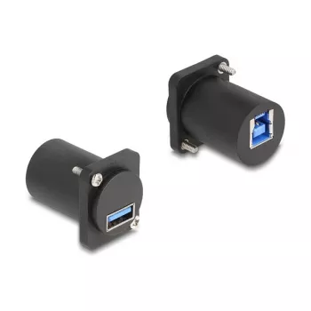 DeLOCK D veida modulis USB 5 Gb/s A tipa ligzda uz B tipa ligzdu, melns