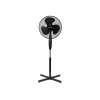 Mesko | Ventilators | MS 7311 | Stāvventilators | Melns | Diametrs 40 cm | Ātrumu skaits 3 | Svārstīšanās | 45 W