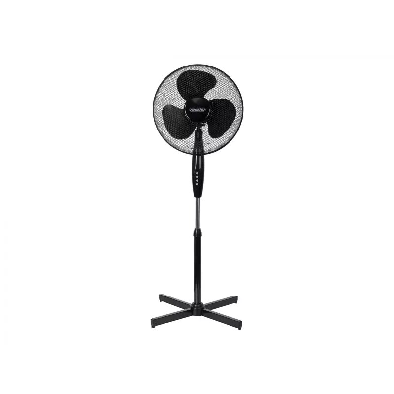 Mesko | Ventilators | MS 7311 | Stāvventilators | Melns | Diametrs 40 cm | Ātrumu skaits 3 | Svārstīšanās | 45 W