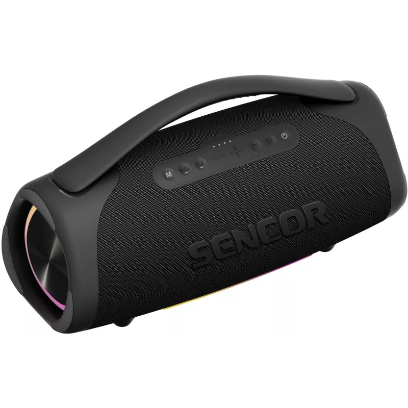 Pārnēsājams skaļrunis SENCOR RESONEXMAXI, 100 W, IPX7 ūdensizturīgs, 10 000 mAh akumulators, Bluetooth 5.3, USB-C uzlāde