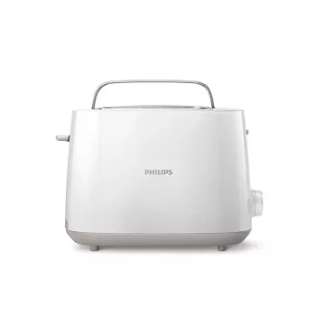 Tosteris Philips Daily Collection HD2581/00 — 2 šķēlēm, 830 W, 8 apbrūnināšanas līmeņi, balts
