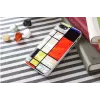 Aizsargapvalks iKins Apple iPhone 8 / 7 Mondrian balta
