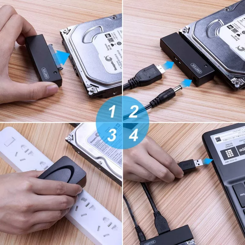 Interfeisa karte Unitek Y-1039, komplektā USB kabelis, 5 Gbit/s, melna, pievieno un lieto