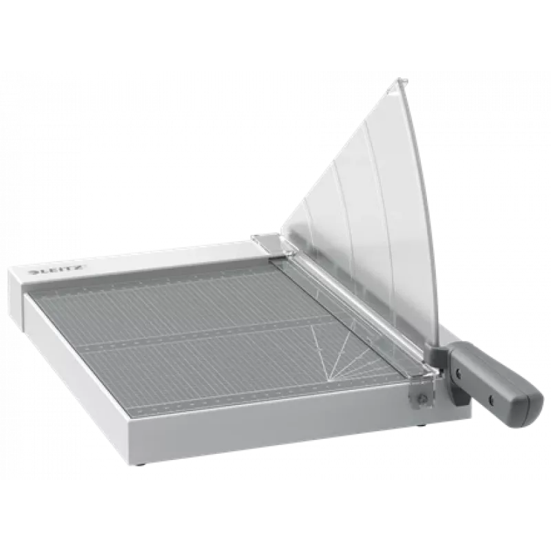 Leitz Precision Home Office papīra grieznis A4, 10 loksnēm, manuāla spīle, nerūsējošais tērauds, A4, 80 g/m², antracīta krāsa