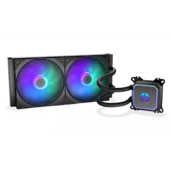 ENDORFY Navis F280 ARGB datora korpusa universālais šķidruma dzesētājs 14 cm melns 1 gab.