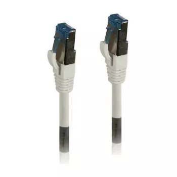komutācijas kabelis RJ45 - CAT6A 500Mhz - 0,15 m - balts - S-STP(S/FTP) - TPE/LSZH(Superflex) - AWG26 - Syner