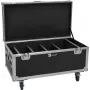 Roadinger lidojuma koferis 4× AKKU Multiflood IP 8×10W RGBW Wash (modelis 31005243)
