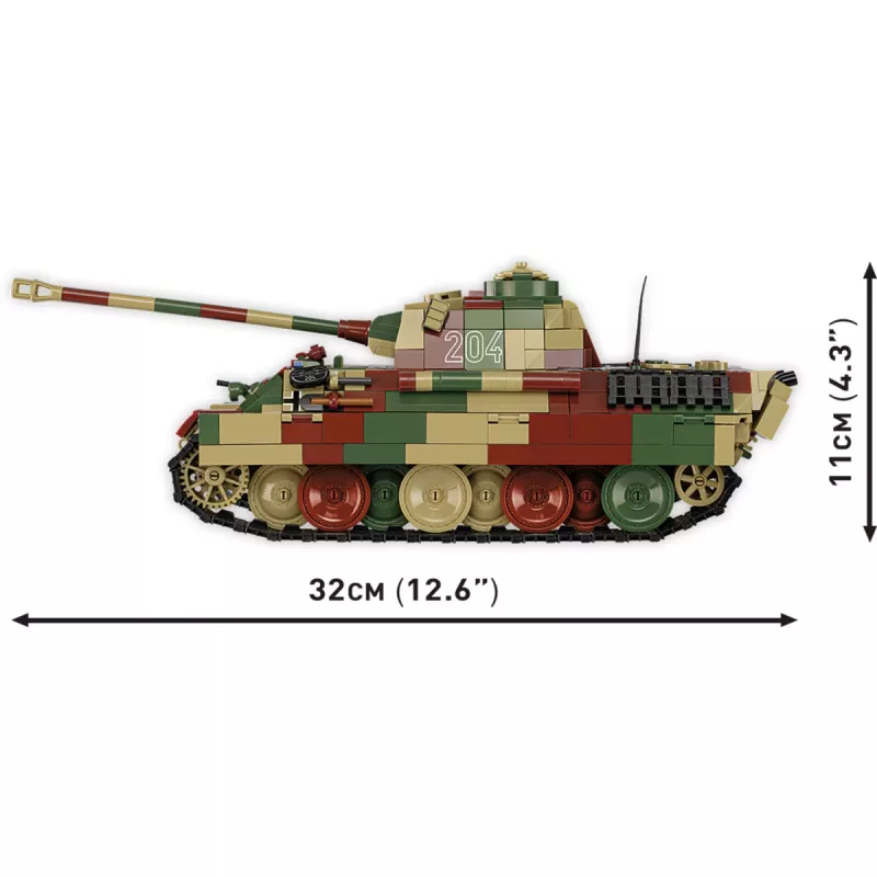 Blocks Pz.Kpfw.V Panther versija A 1152 bloki