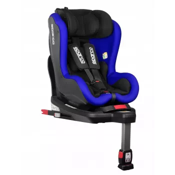 Bērnu autosēdeklītis Sparco SK500I melni zils SK500I, maks. svars 18 kg