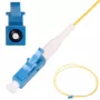 Extralink LC/UPC pigtails, vienmodas G.652D, 900µm PVC, 1 m, FTTH, dzeltens