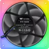Ventilators Thermaltake TOUGHFAN 12 RGB 12 cm Balts 500-2000 RPM