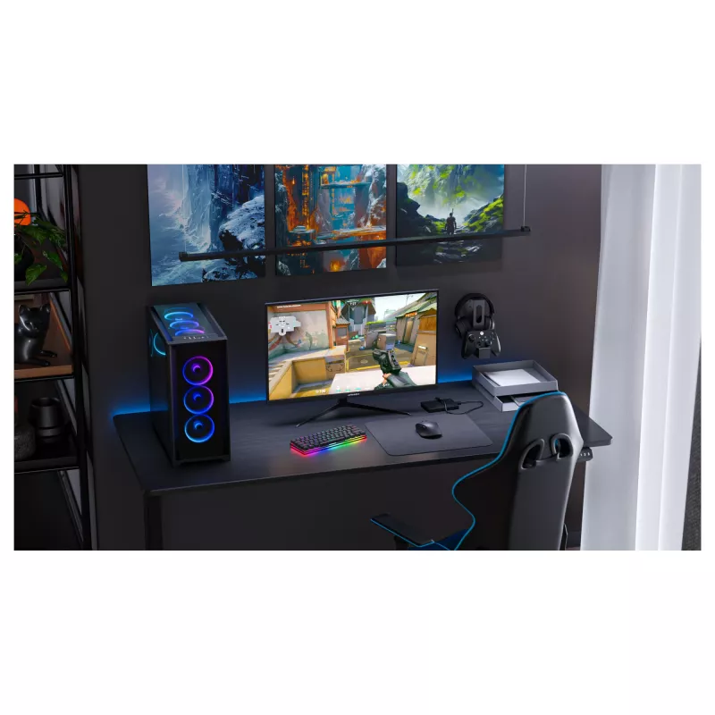 JAPANNEXT JN-I270UHD16FHD32 datora monitors 68,6 cm (27 collas) 3840 x 2160 pikseļi 4K Ultra HD LED melns