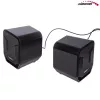 Skaļrunis Audiocore AC865 2- joslu vadu, 2.0 kanāli, 3 W, melns