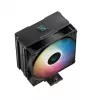 DeepCool AG400 Digital BK ARGB procesora gaisa dzesētājs 12 cm Melns 1 gab.