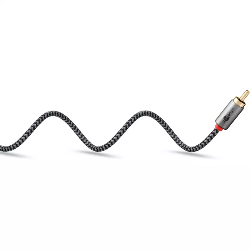 Goobay 65295. Anschluss 1: 2 x RCA, Steckverbinder 1 Geschlecht: Männlich, Anschluss 2: 2 x RCA, Steckverbinder 2 Geschlecht: Männlich, Kabelmaterial:
