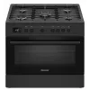 Ravanson KWGE-K90 Cheff Modern Melns gāzes un elektriskā plīts (melna)