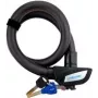 Kabeļa slēdzene FISCHER 85903 — 850 mm melna tērauda drošības trose