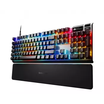 Steelseries APEX PRO GEN 3 tastatūra Spēļu USB QWERTY UK angļu Melns