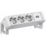Bachmann DESK2 ALU Balts 937.4063xCEE7/3 0 2m GST18 RAL9010