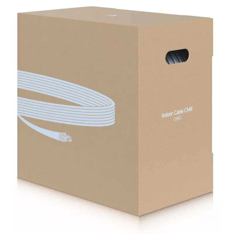 Tīkla kabelis UBIQUITI Cat6a U/UTP (UTP) balts 305 m — modelis UACC-Cable-C6A-CMR
