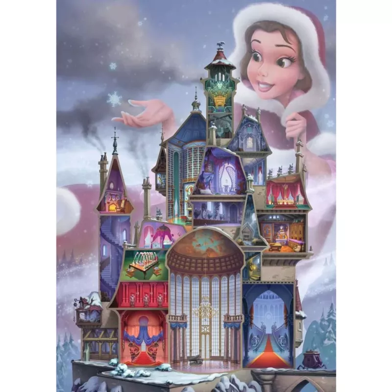 Puzle Disney Castle Collection: Belle (1000 gabali)
