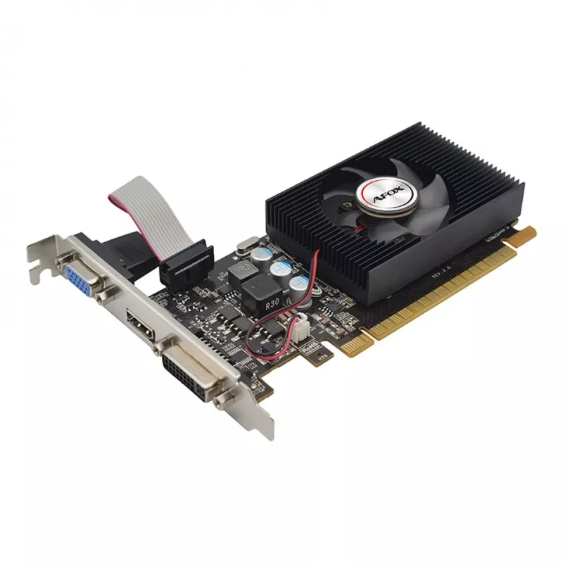 Grafikas karte AFOX AF240-1024D3L2 — NVIDIA GeForce GT 240, 1 GB GDDR3, 128-bit, PCIe 2.0