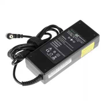 Laptop Power Adapter zaļa Cell AD02P 90W 19V 4.74A AC-to-DC Indoor Melns