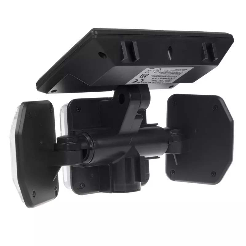 Maclean IP65 saules LED lampa ar kustības un krēslas sensoru IP65 4W 320lm 4000K Li-ion 1200 mAh 3 darbības režīmi prožektors drošībai dārzam ieejai HQ