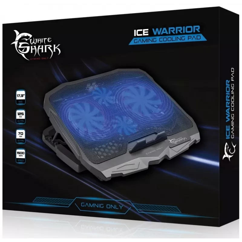 Dzesēšanas paliktnis White Shark Ice Warrior 43,9 cm (17,3 collas)