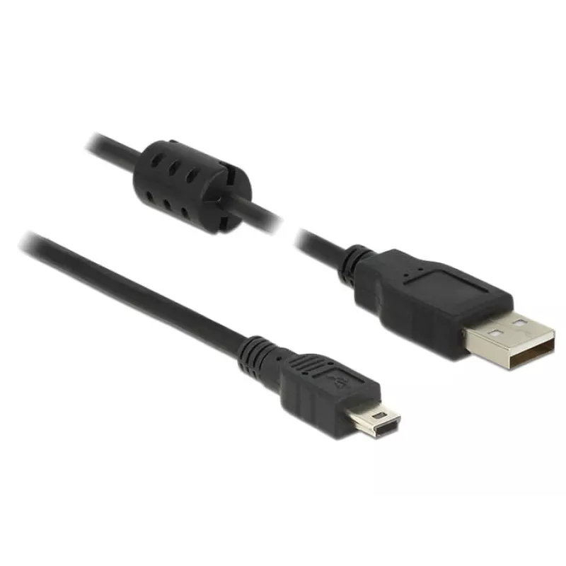 USB kabelis DeLOCK 1,5m USB 2.0-A Mini-B 84913