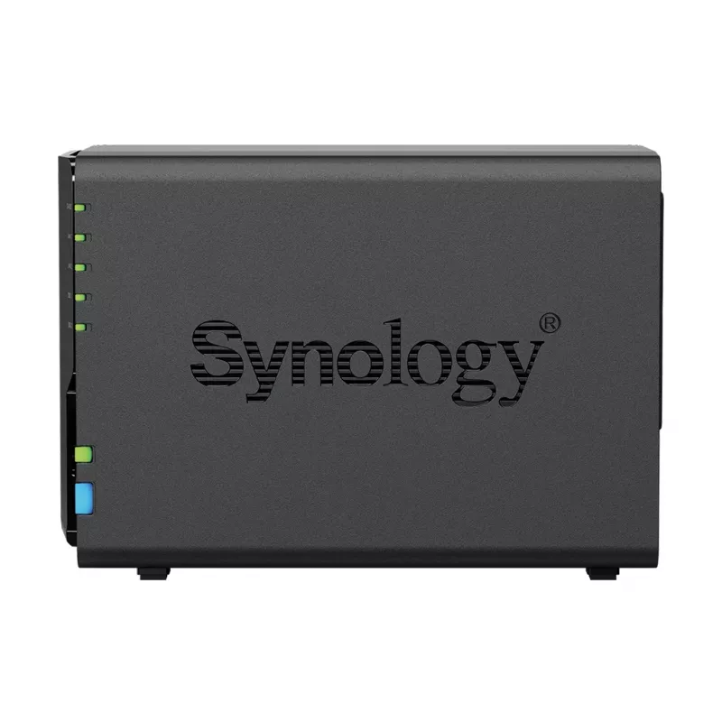 Synology DS225+ 2 Bay NAS galddators Intel® Celeron® J4125 2 GB DDR4 Synology DSM Melns - tikai Synology HDD