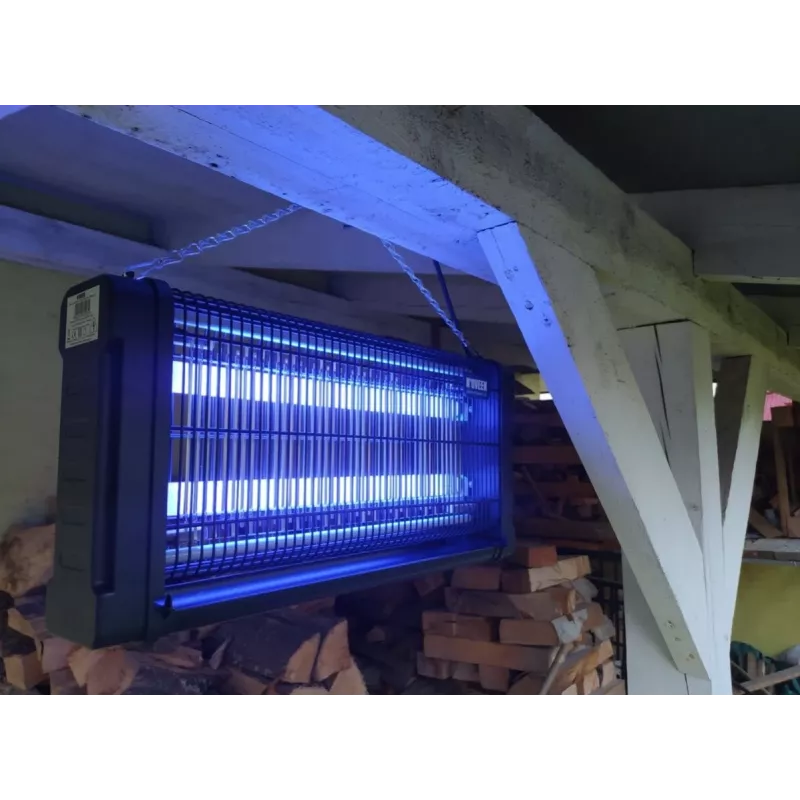 Insekticīdu lampa NOVEEN IKN30 Melns — UV gaisma, energoefektīva, iekštelpu kaitēkļu kontrole