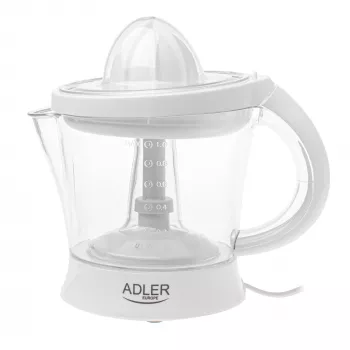 Adler Citrus Juicer | AD 4014 | Tips Citrus spiede | Balta | 40 W | Ātrumu skaits 1
