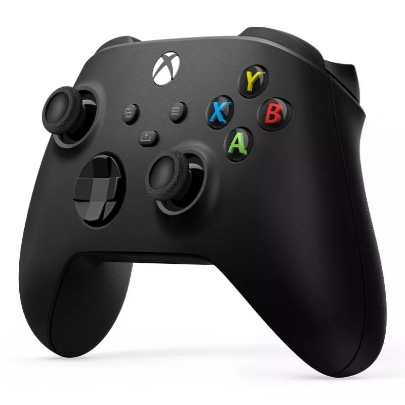 Microsoft Xbox bezvadu kontrolieris melns Bluetooth spēļu panelis analogais / digitālais Android, PC, Xbox One, Xbox One S, Xbox One X, Xbox Series S, Xbox Series X, iOS