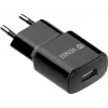 Tīkla USB-A lādētājs YENKEE YAC 2013BK — 12W, 2.4A izeja