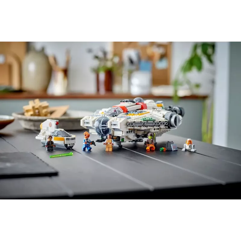 LEGO Star Wars spēļu komplekts 75357 — The Ghost un Phantom II, 1394 detaļas, 4 minifigūriņas, vecumam 10+