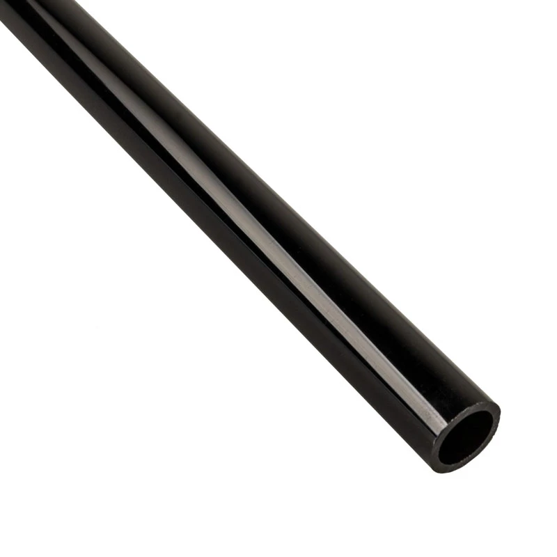 Rigid Crystal Link Tube 16/14mm 500mm, melns — BitsPower BP-NCCLT16ACBK-L500