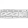 Logitech MK295 klusā tastatūras un peles komplekts, balts, bezvadu, izmantojot USB uztvērēju, Šveice, 920-009872