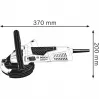 Bosch GBR 15 CAG 9300 RPM Melns, Zils 1500 W