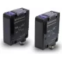 Fotoelektriskais sensors Datalogic S300-PR-1-C01-RX, melns plastmasas korpuss, 24–240 V AC, 0,025 kHz, 3 A, 25×70×100 mm