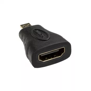 Akasa AK-CBHD22-BK Video kabeļa adapteris HDMI A tips (standarta) HDMI D tips (mikrofons) melns (AK-CBHD22-BK)
