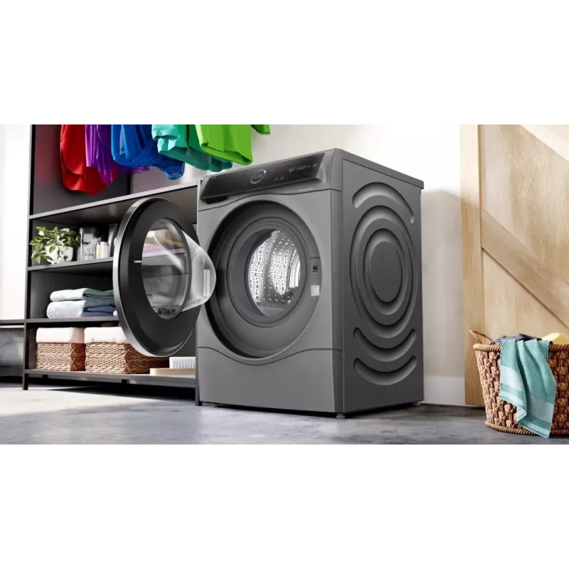 Bosch WNC254ARSN Veļas žāvētājs 10,5 kg / 6 kg 1400 apgr./min pelēks