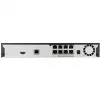 Tīkla video ierakstītājs - 8 IP kanāli - H.265 - 80Mbps - bez HDD - HDMI - PoE slēdzis