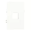 Keystone modulis Garbot BN4900 tukšs balts 75mm x 50mm
